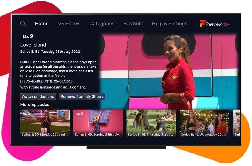 Two new Freeview channels - almost everywhere | free and easy for 21 years