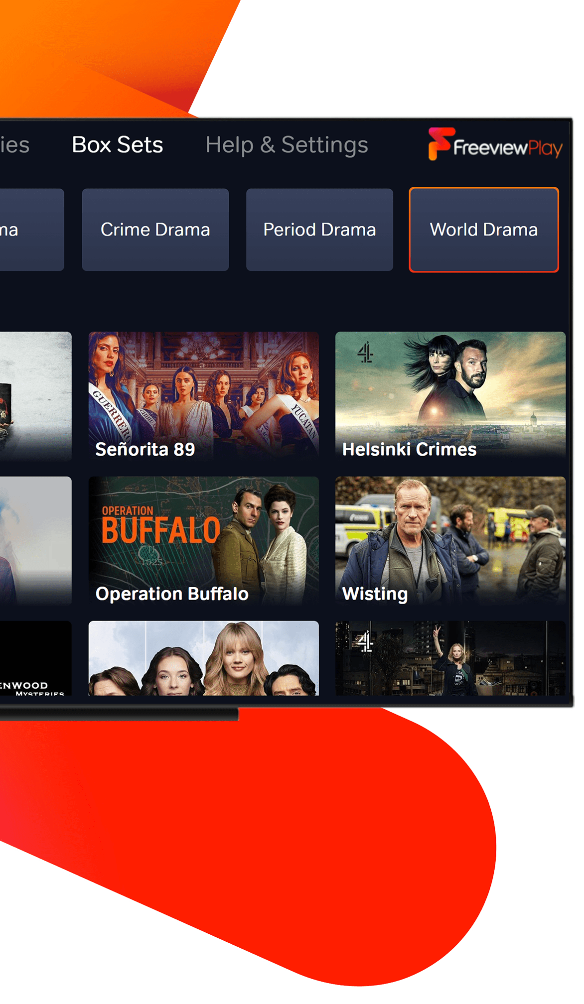 Explore freeview Play - world drama