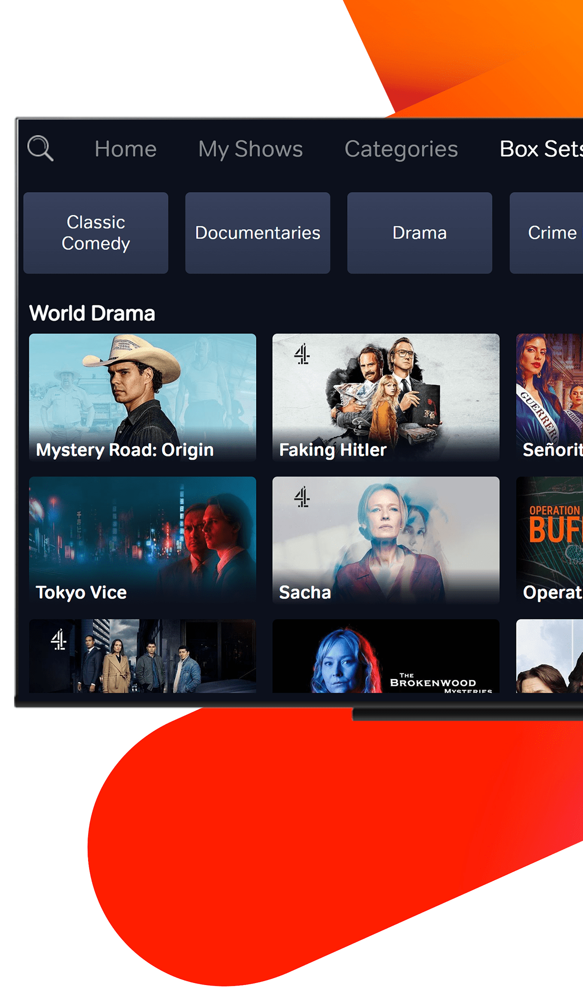 Explore freeview play - world drama